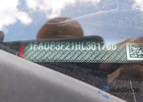 2017 Ford Focus Se из США, поврежденный, VIN 1FADP3F21HL301786